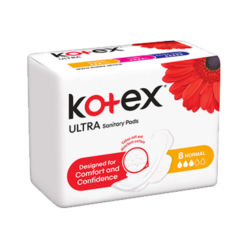 KOTEX NORMAL ULTRA THIN SANITARY PADS 8S