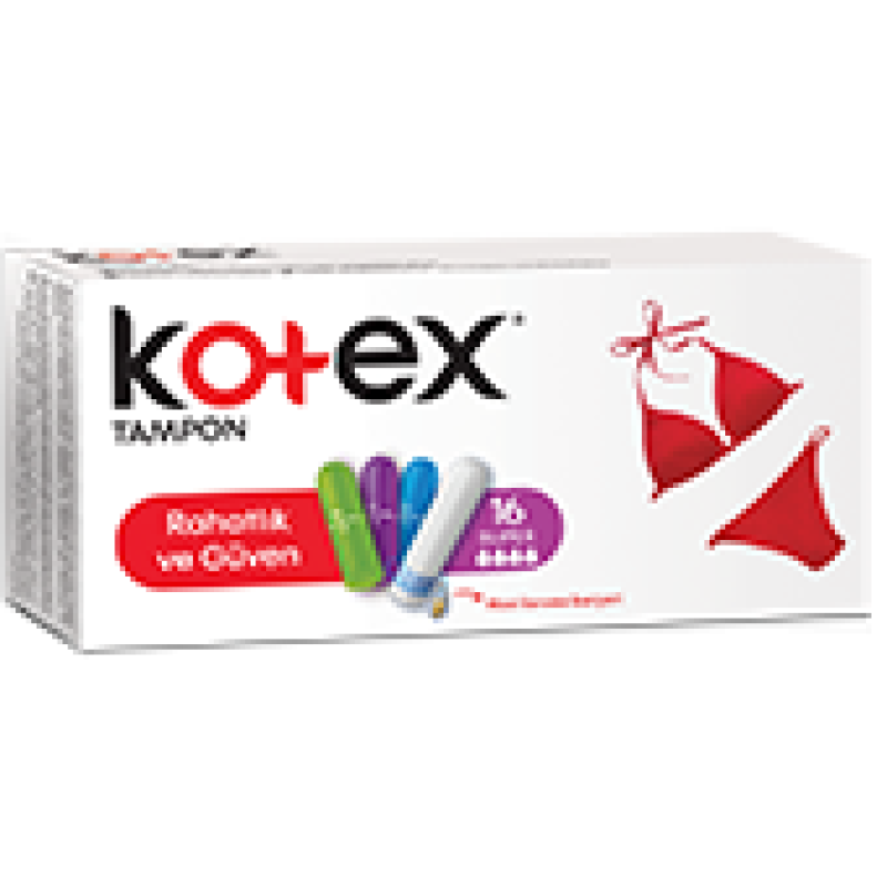 KOTEX TAMPONS SUPER 16S