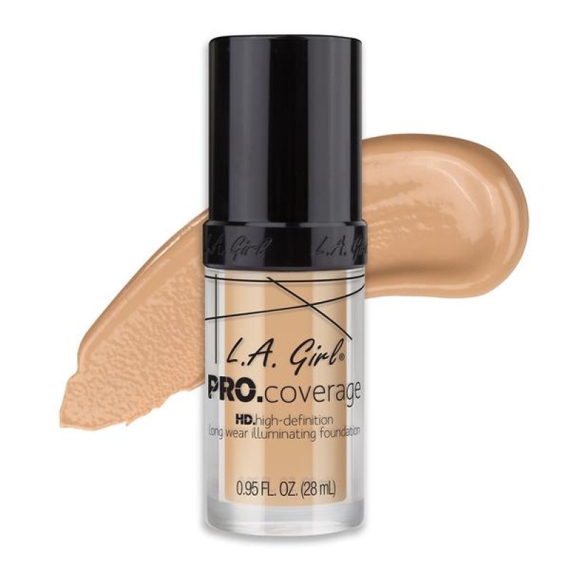 L.A GIRL HD PRO COVERAGE ILLUMINATING FOUNDATION TOAST