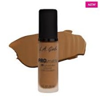 L.A PRO MATTE HD LONG WEAR MATTE FOUNDATION CAFE 30ML