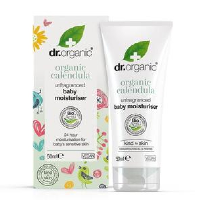 DR ORGANIC BABY CALENDULA MOISTURISER-UNFRAGRANCED 50ML