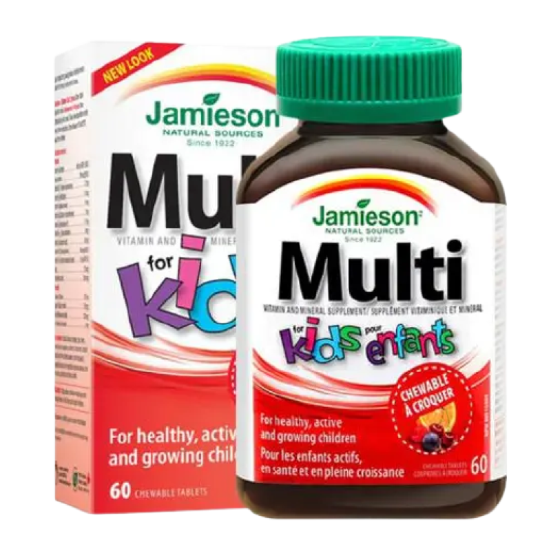 JAMIESON MULTI-KIDS CHEWABLE TABLETS 60'S