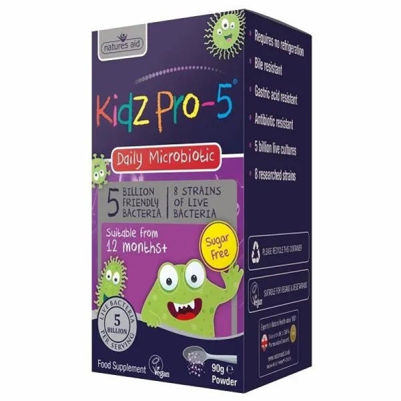 NATURE'S AID KIDZ PRO-5 POWDER 90G