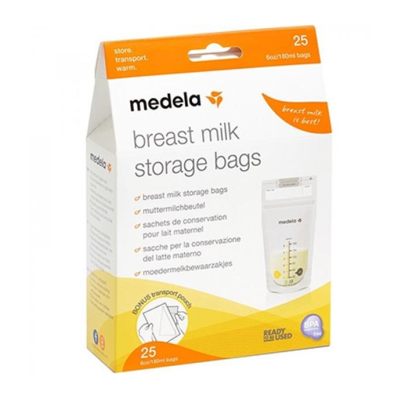 MEDELA BREAST MILK STORAGE BAGS (25PCS/PACK)