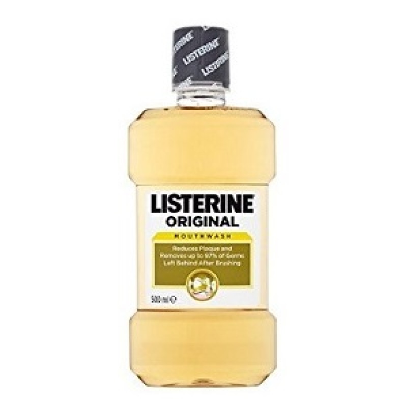 LISTERINE MOUTHWASH ANTISEPTIC ORIGINAL 500ML 