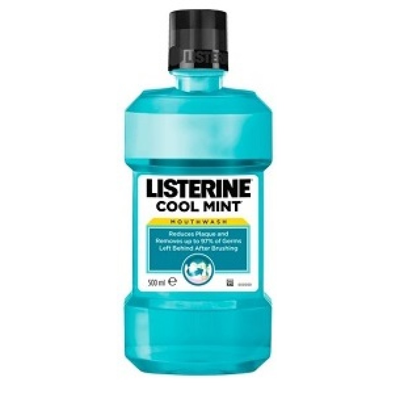 LISTERINE MOUTHWASH COOL MINT 500ML