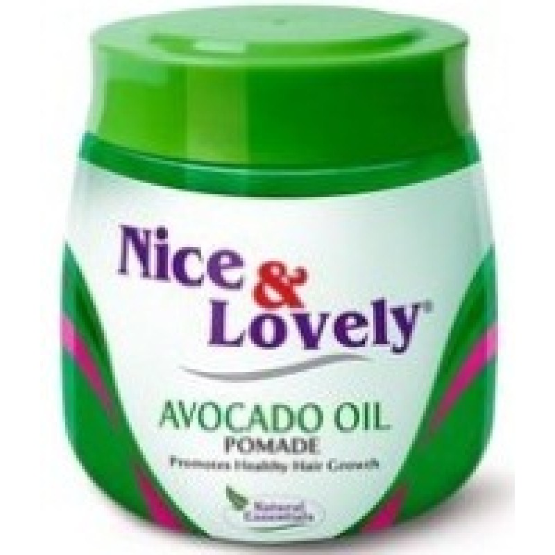 NICE & LOVELY HAIR TREATMENT POMADE AVOCADO OIL 500ML NICE & LOVELY HAIR TREATMENT POMADE AVOCADO OIL 500ML