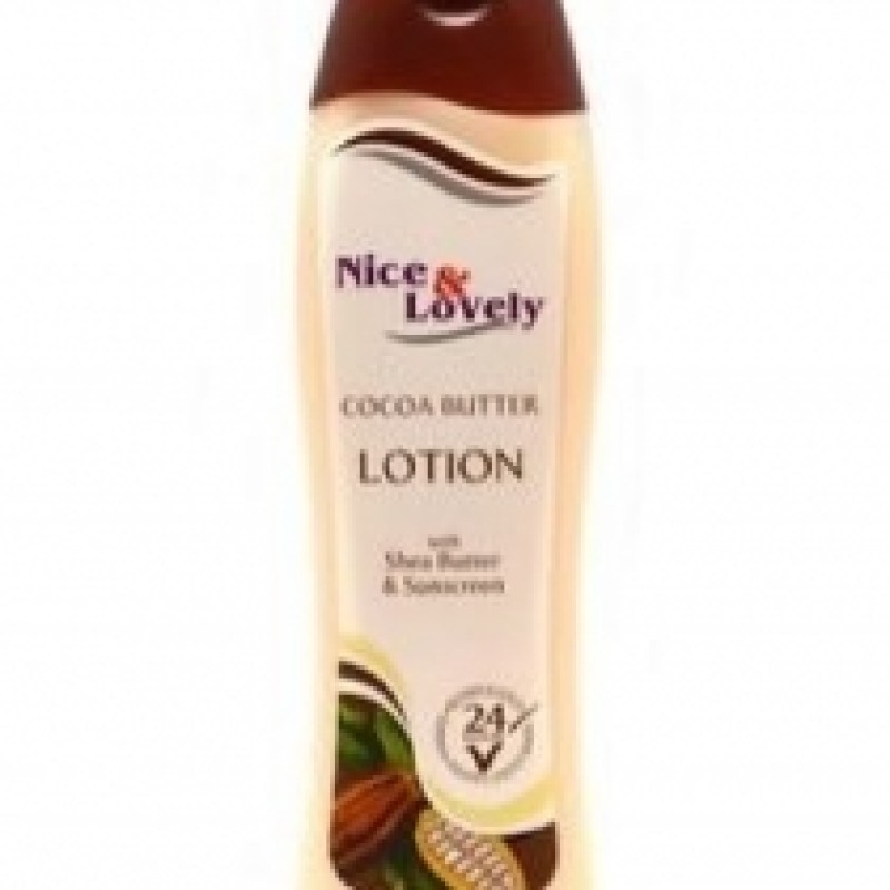 NICE AND LOVELY COCOA BUTTER LOTION 200ML
