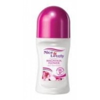 NICE & LOVELY ROLL-ON WOMEN 50ML MAGNOLIA FLOWER