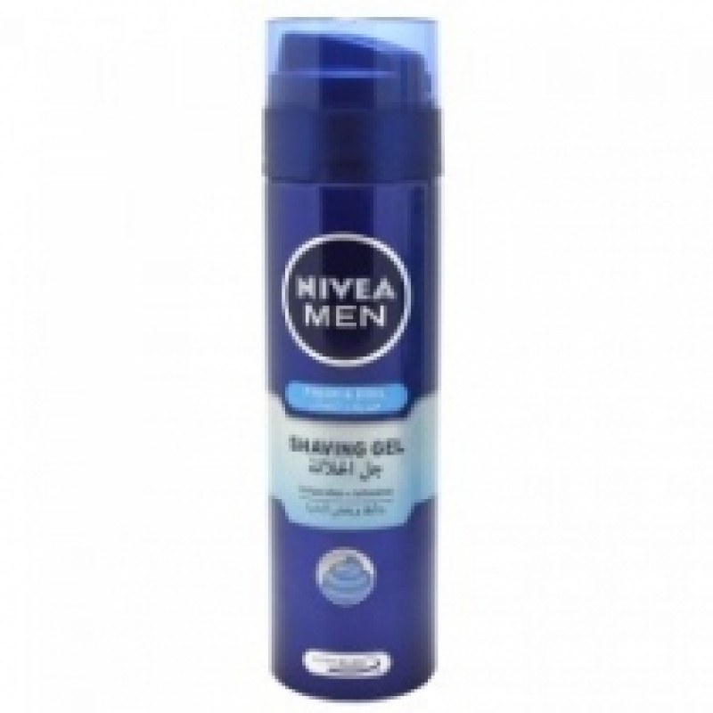 NIVEA 200ML SHAVING EXTRA FRESH GEL FOR MEN