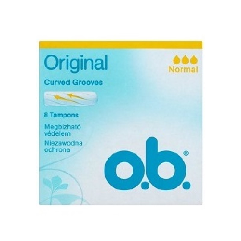 O.B TAMPONS REGULAR 8PCS  