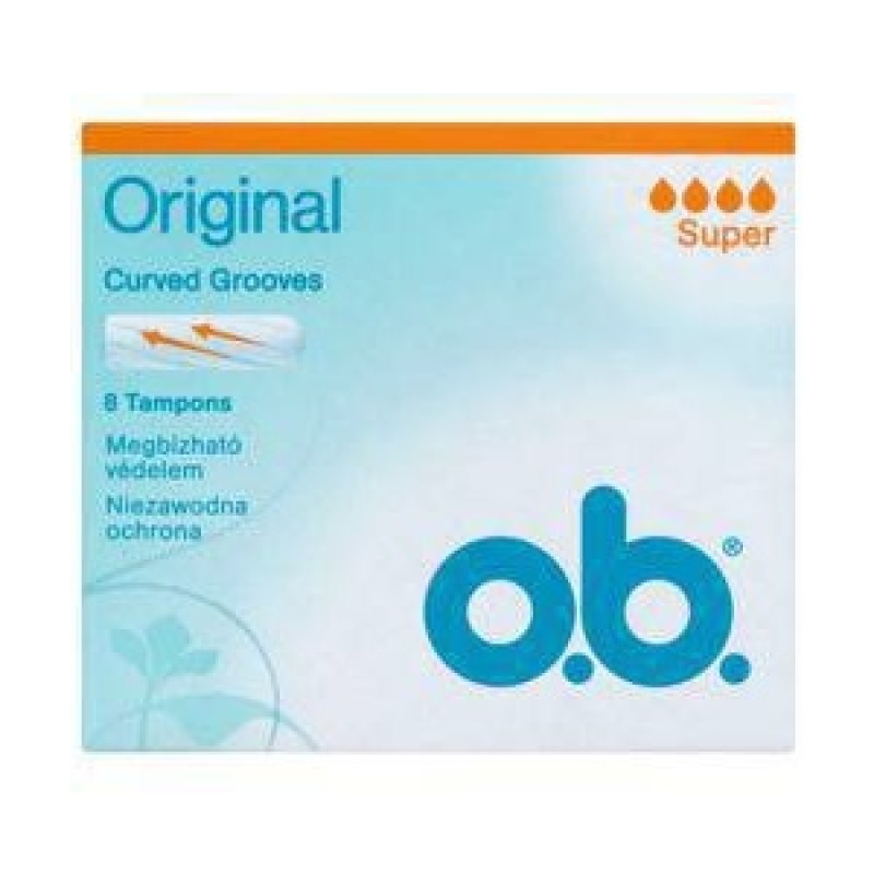 O.B TAMPONS SUPER 8PCS  