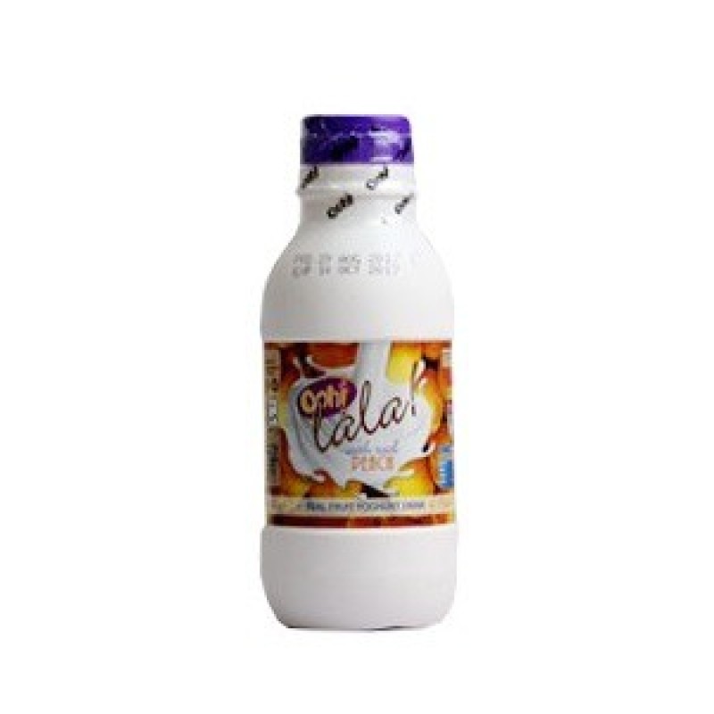 OOH! LALA PEACH YOGHURT 500ML