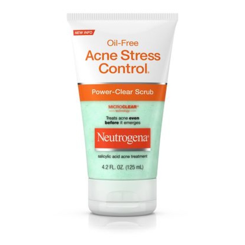 Neutrogena Oil-Free Acne Stress Control® Power-Clear Scrub