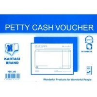 KARTASI PETTY CASH VOUCHER SIZE A5