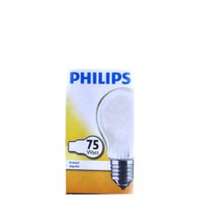 PHILIPS 75W FROSTED BULB SCREW