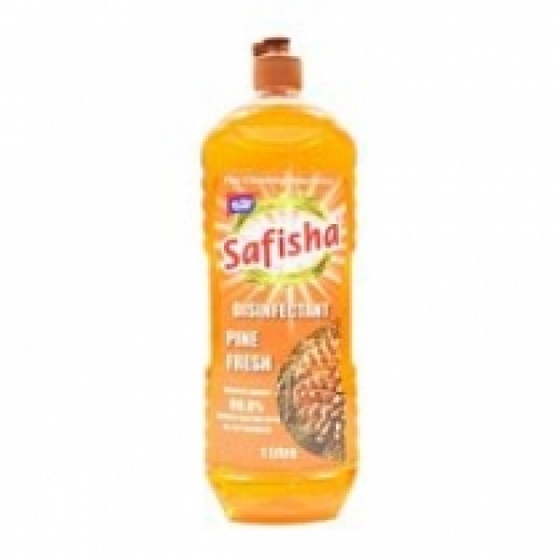 SAFISHA DISINFECTANT, PINE 1 LITRE SAFISHA DISINFECTANT, PINE 1 LITRE