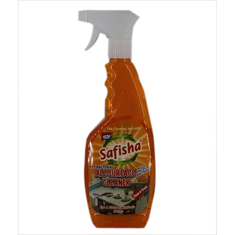 SAFISHA CLEANER ANTI-BACTERIAL ALL SURFACE 500ML (1*12)