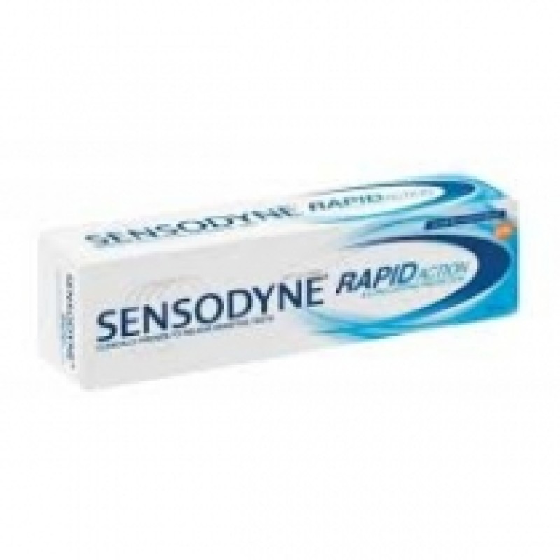 SENSODYNE TOOTHPASTE RAPID ACTION 75ML