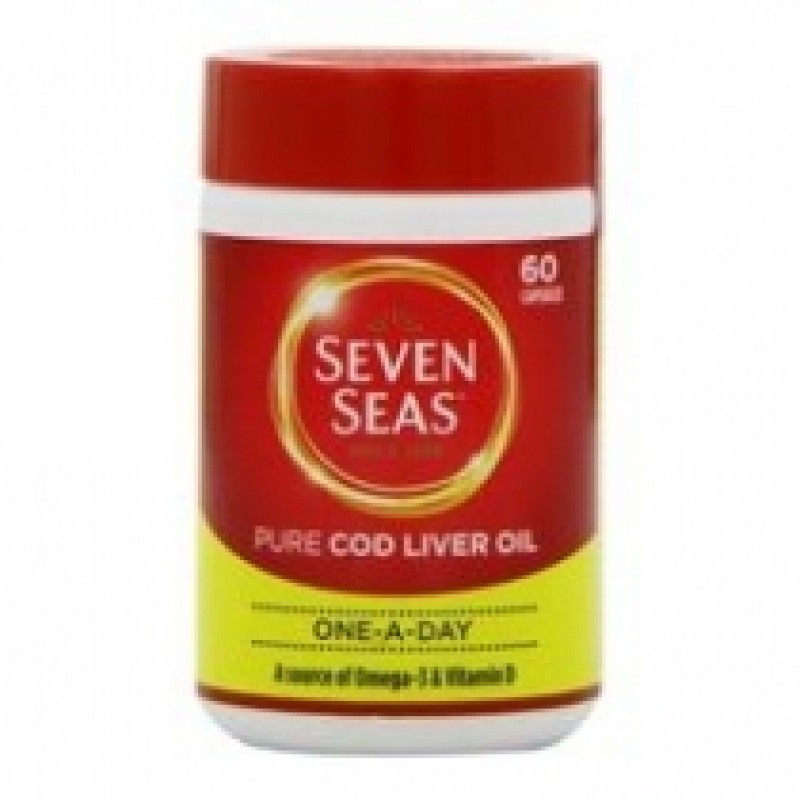 SEVEN SEAS COD LIVER OIL 60 CAPSULES