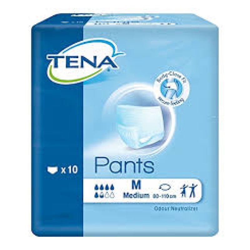 TENA NORMAL PANTS MEDIUM 10 PIECES