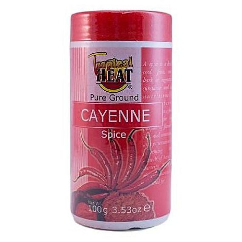 TROPICAL HEAT  CAYENNE PEPPER 100G