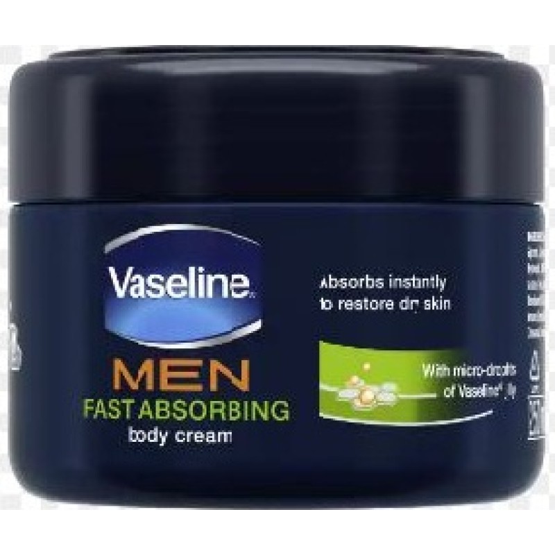 VASELINE FAST ABSORBING BODY CREAME FOR MEN 350ML