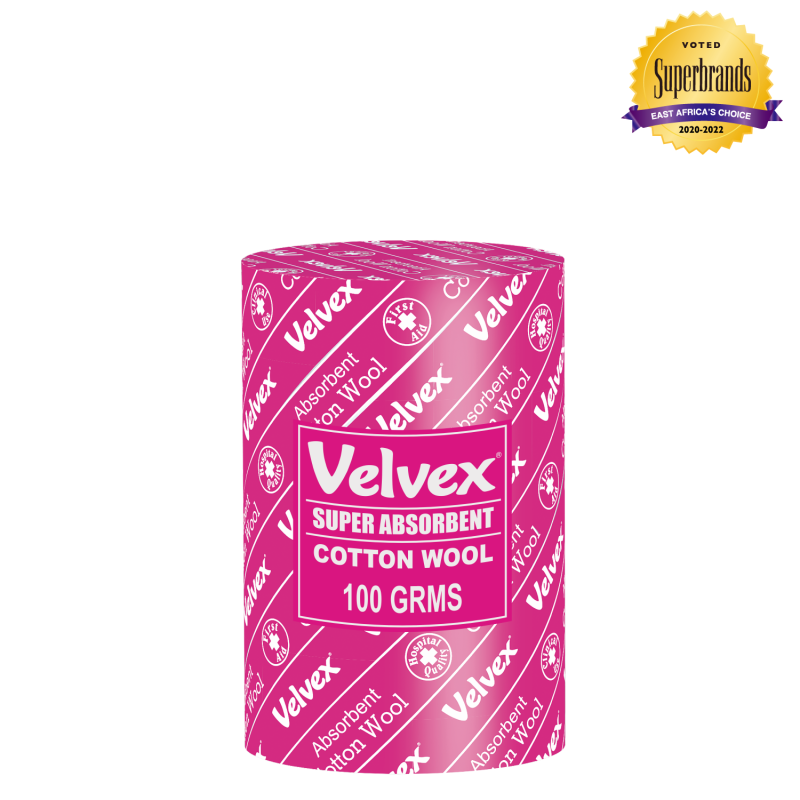 VELVEX  COTTON WOOL 100G