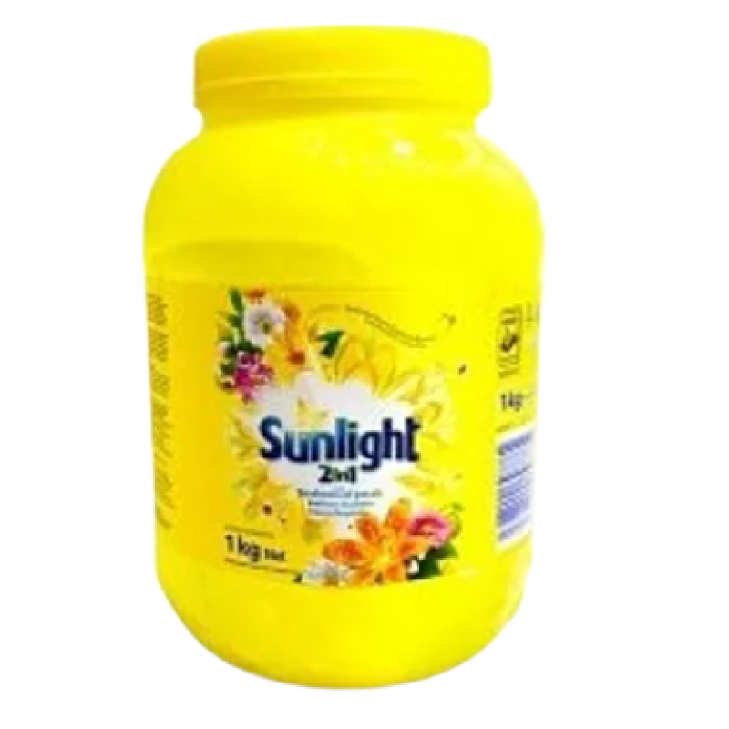 SUNLIGHT 2 IN 1 SPRING SENSATIONS DETERGENT POWDER JAR 500G