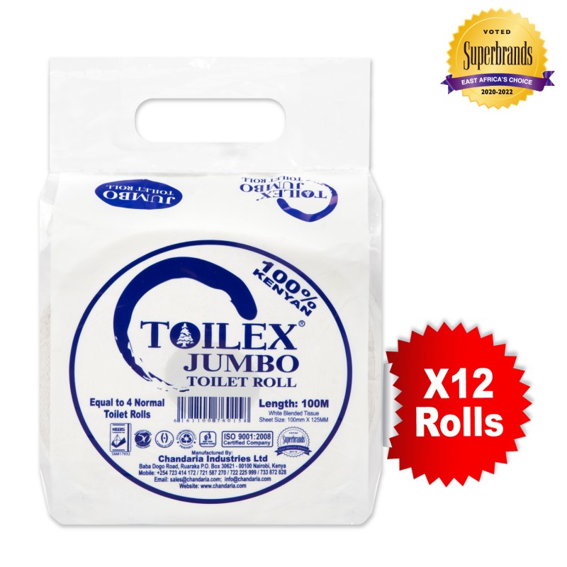 TOILEX JUMBO WRAPPED TISSUE