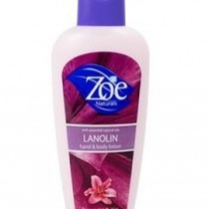 ZOE HAND AND BODY LANOLIN LOTION 400ML