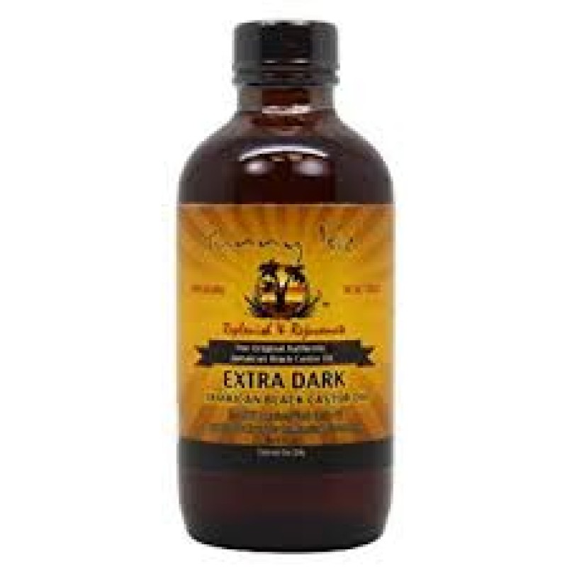 SUNNY ISLE EXTRA DARK JAMAICAN BLACK CASTOR OIL 6 OZ SUNNY ISLE EXTRA DARK JAMAICAN BLACK CASTOR OIL 6 OZ