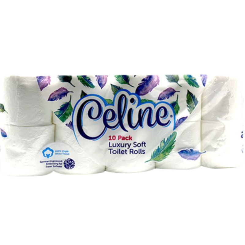 CELINE TOILET TISSUE 10 PACK