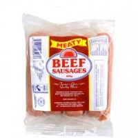FARMER'S CHOICE MEATY BEEF SAUSAGES VALUE PACK 400G