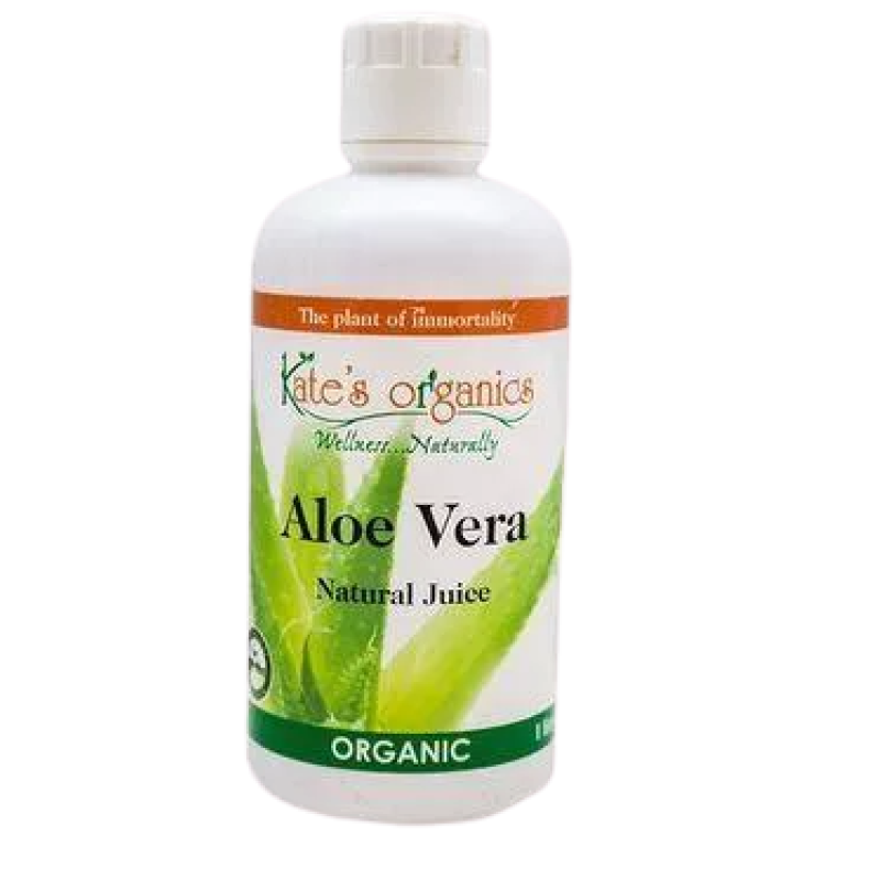 KATE'S ORGANICS ALOE VERA NATURAL JUICE 1 L