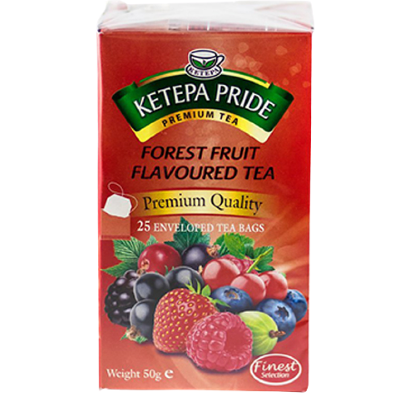 KETEPA PRIDE FOREST FRUIT FLAVOURED TEA BAGS 25'S