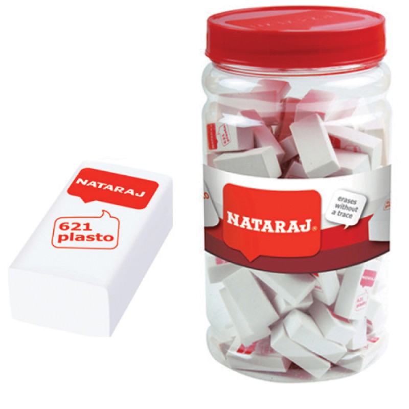 NATARAJ 621 PLASTO ERASER PER PIECE