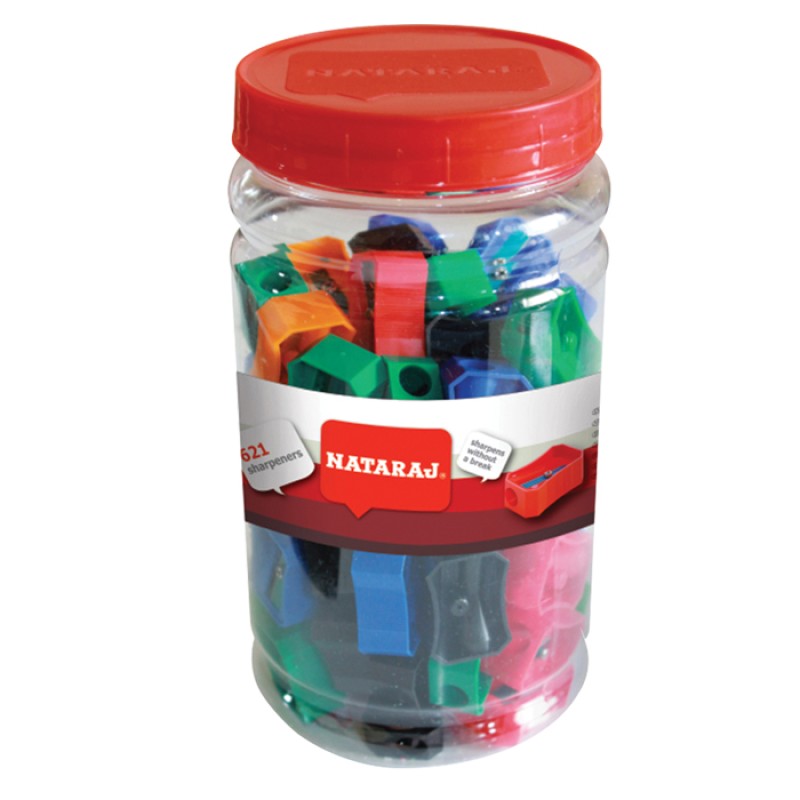 NATARAJ  SHARPENERS (50 PCS IN A JAR)