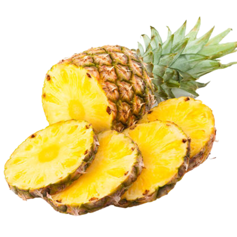 FRESH PINEAPPLES PER KG