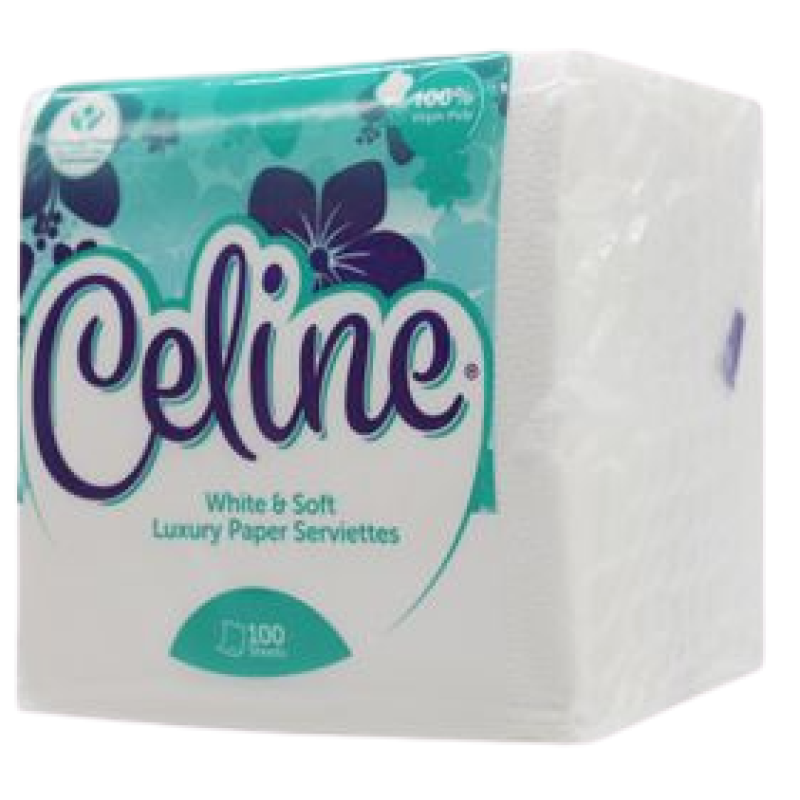 CELINE SERVIETES 100 SHEETS