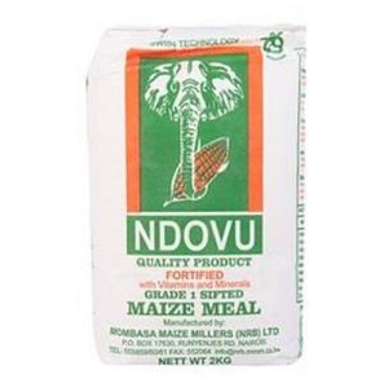 NDOVU MAIZE MEAL 2 KG