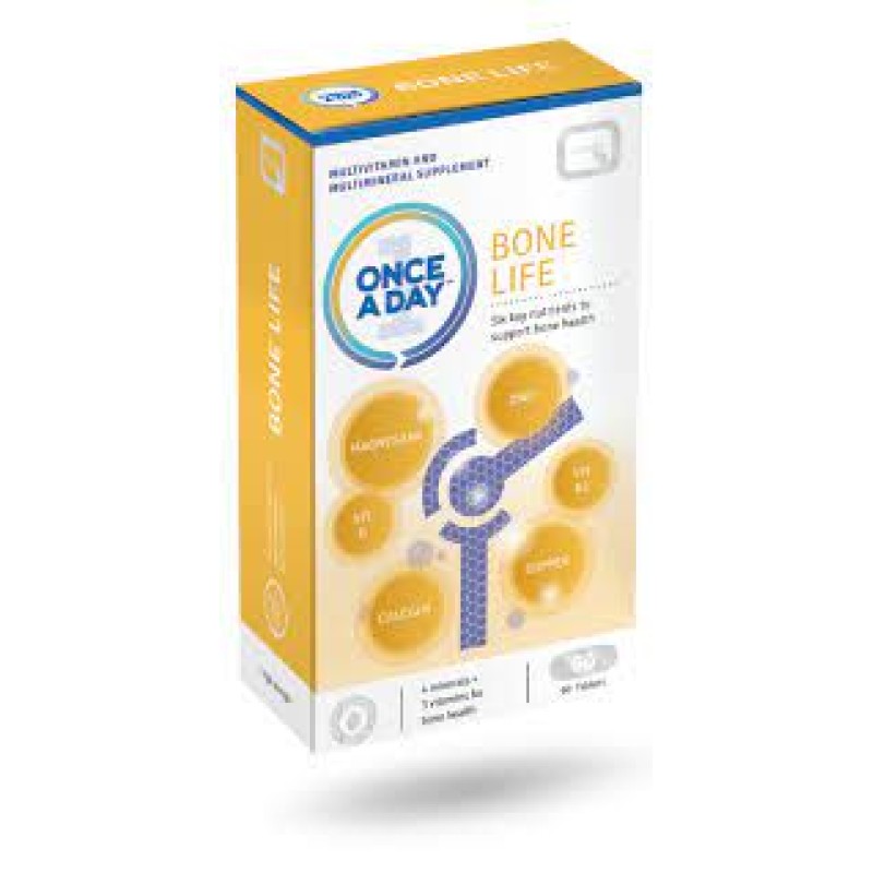 QUEST ONCE A DAY BONE LIFE 60 multivitamin Tablets