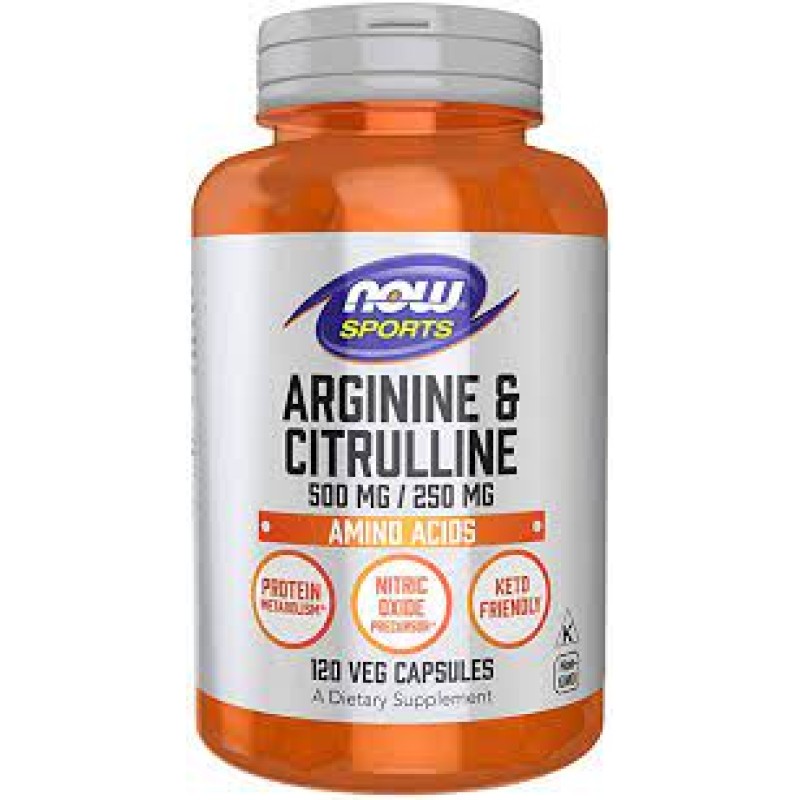 Now Foods Arginine & Citrulline Veg Capsules