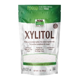 NOW Xylitol 100% Natural Sweetener 454g