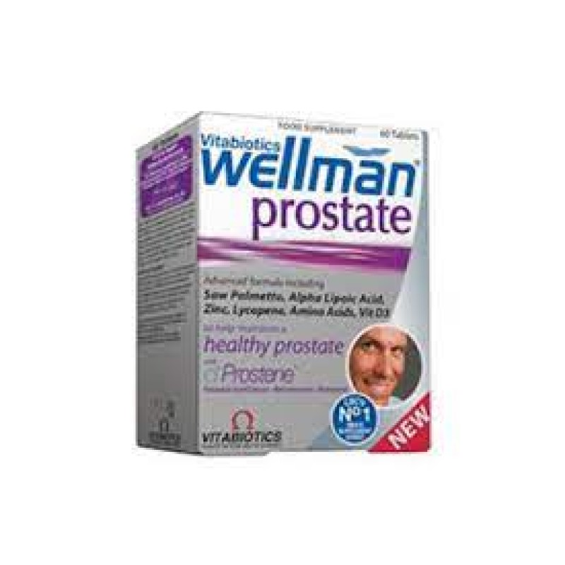 Wellman Prostate Tablets – 60 Capsules