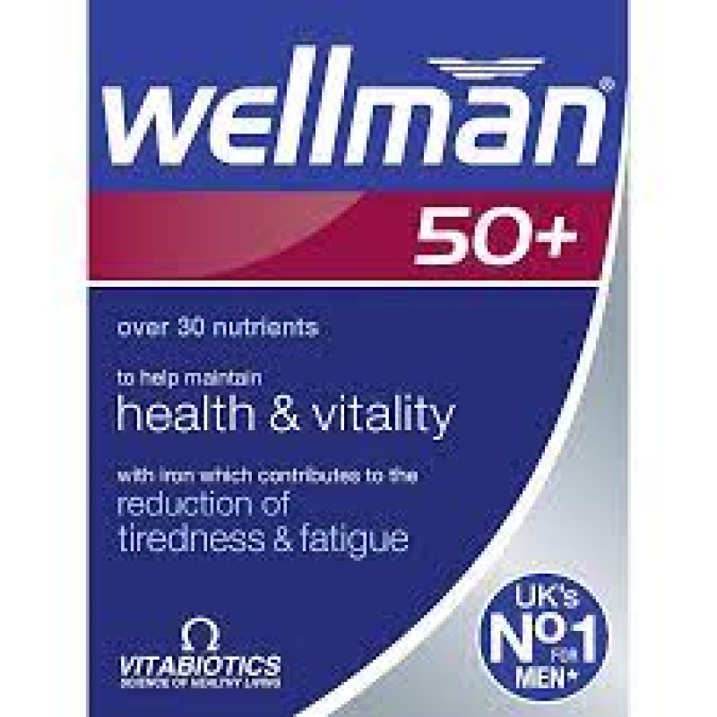 Wellman 50+ 30 Tablets