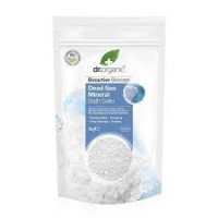 DR ORGANIC DEAD SEA MINERAL BATH SALT 1KG