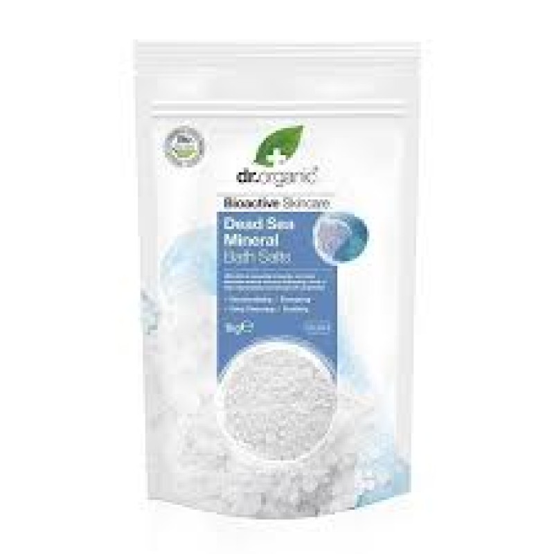 DR ORGANIC DEAD SEA MINERAL BATH SALT 1KG