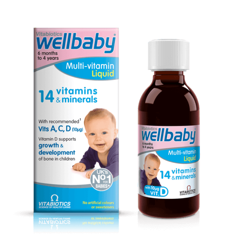 Wellbaby Multi-vitamin Liquid