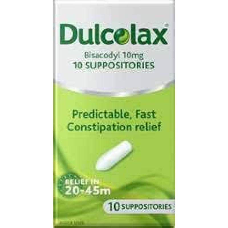 Dulcolax Suppositories 10mg 12s